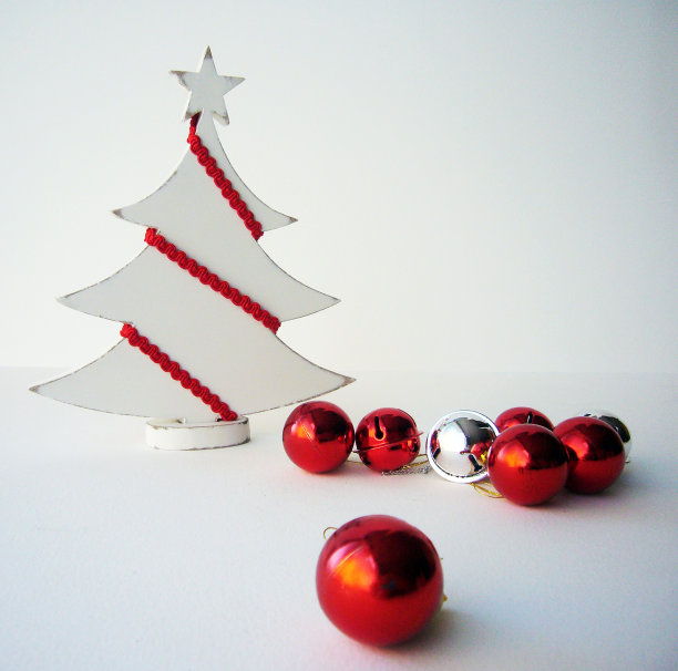 白色圣诞节图片下载