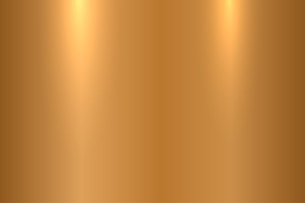 铜金属质感。闪亮抛光金属表面矢量背景图片下载