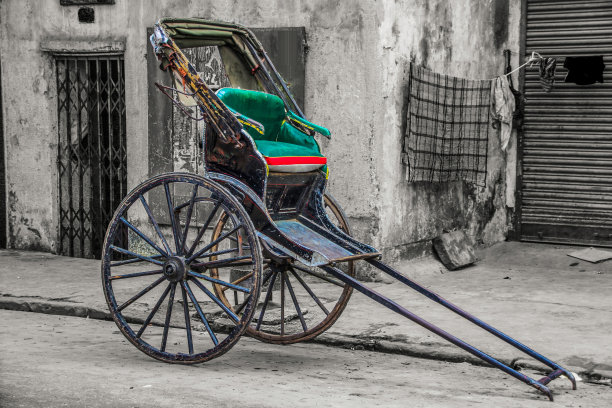 印度加尔各答的街道图片下载