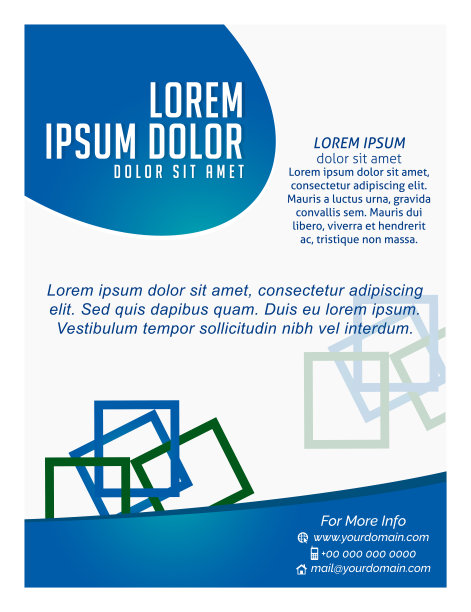 商业小册子或传单图片下载