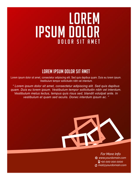 商业小册子或传单图片下载