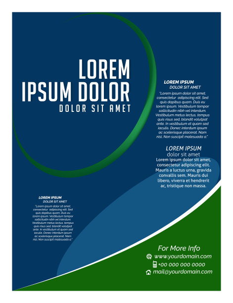 商业小册子或传单图片下载