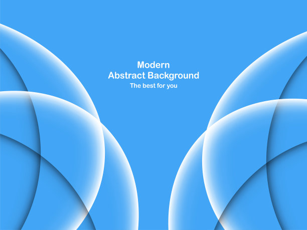 抽象的蓝色背景与复制空间的文本。封面，宣传册，网页横幅和杂志的现代模板设计。图片下载