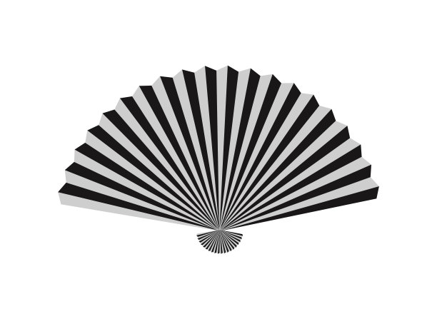 风扇图标。孤立在白色背景上。矢量插图。图片下载