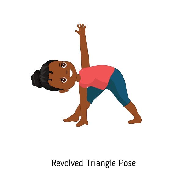 孩子做瑜伽。图片下载