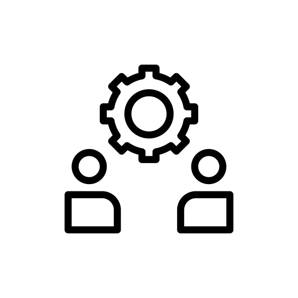 团队合作图标矢量图图片下载