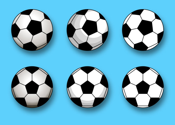 足球球。足球偶像。矢量插图。元素设计海报，横幅，卡片，传单图片下载