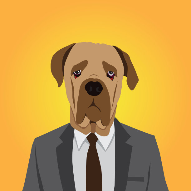 狗狗打扮图片下载