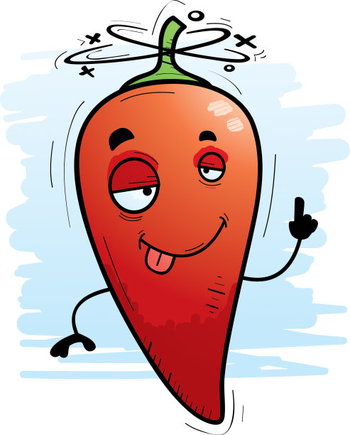醉卡通辣椒图片下载