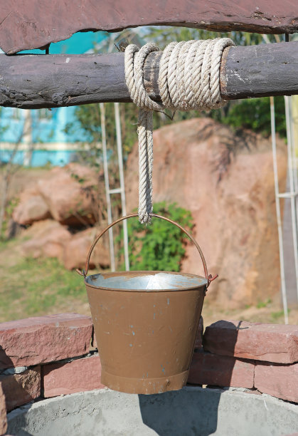 一个水井。图片下载