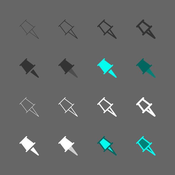 引脚图标-多系列图片下载