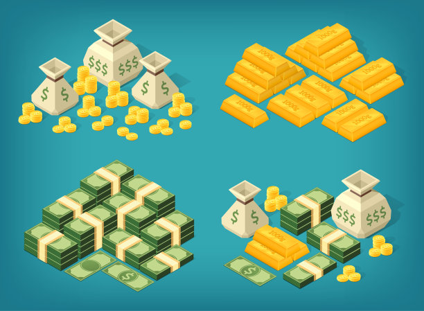 等距的钱图片下载