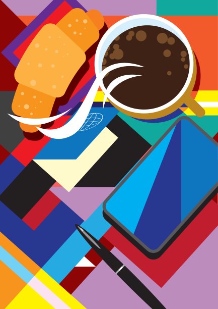 咖啡休息。图片下载