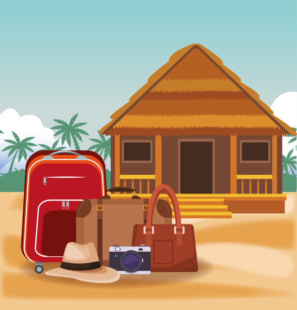 海滩,夏天图片下载