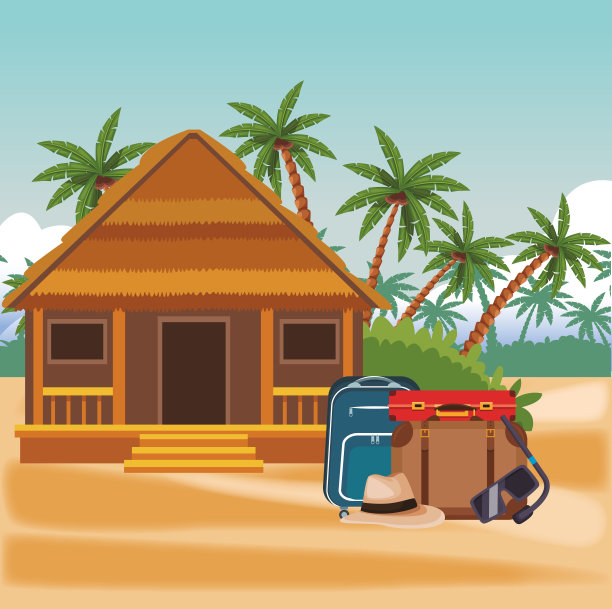 海滩,夏天图片下载