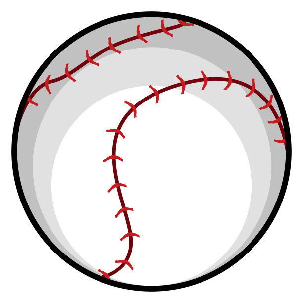 孤立的棒球图标图片下载