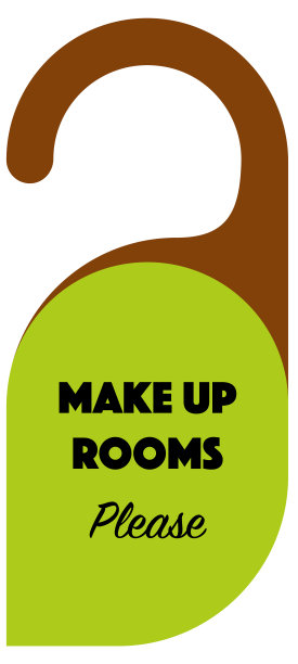 房间。硬纸板门衣架，矢量图图片下载