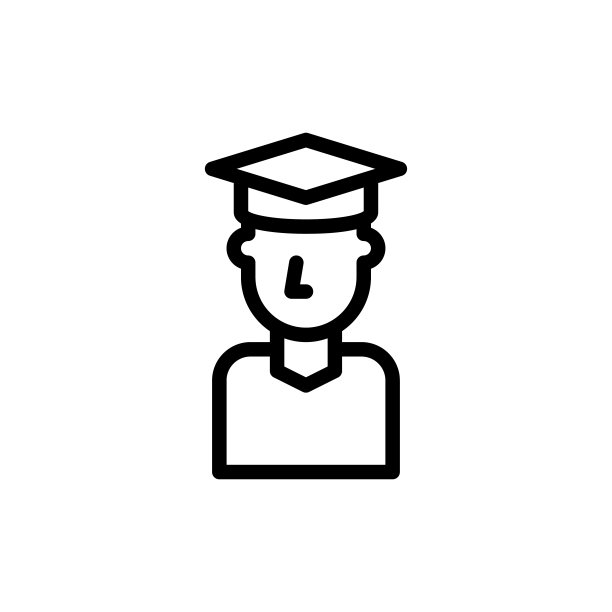 学生图标矢量素材图片下载