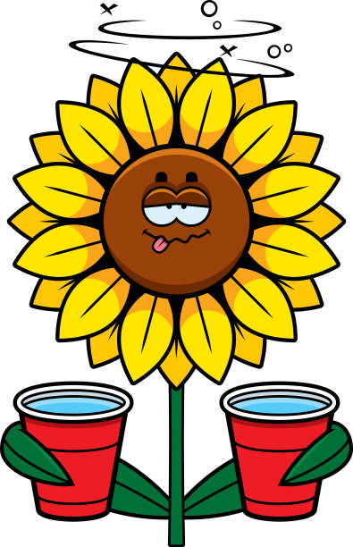 喝醉了向日葵图片下载