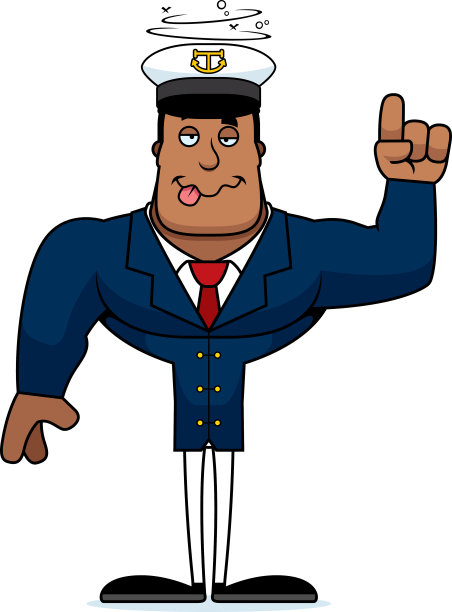 卡通醉鬼船长图片下载