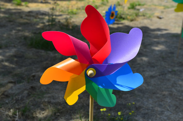 露天风车图片下载