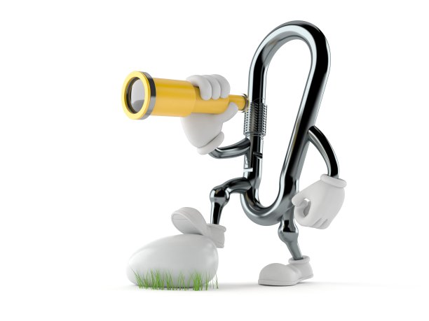 通过望远镜看钩的角色图片下载