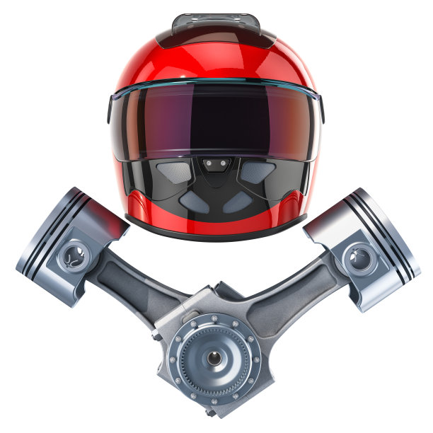 赛车概念，3D渲染孤立的白色背景图片下载