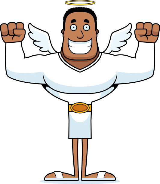 卡通微笑天使图片下载