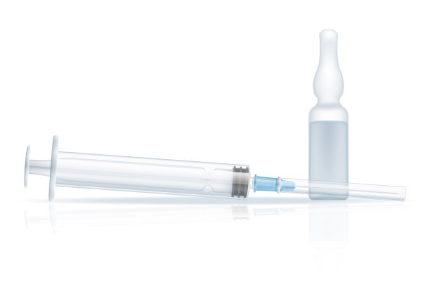 医用注射器与安瓿注射股票载体插图图片下载