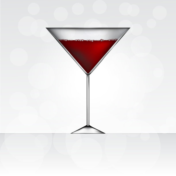一杯红马提尼图片下载