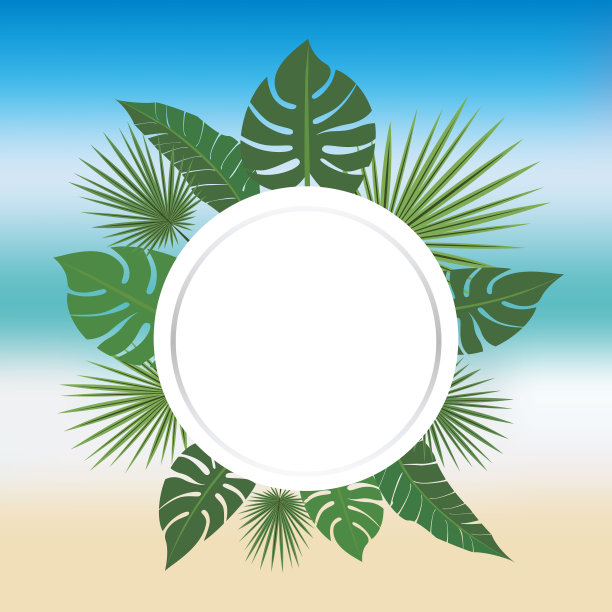 夏天邀请横幅图片下载