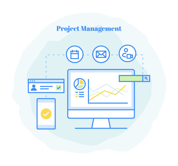 项目管理图标图片下载