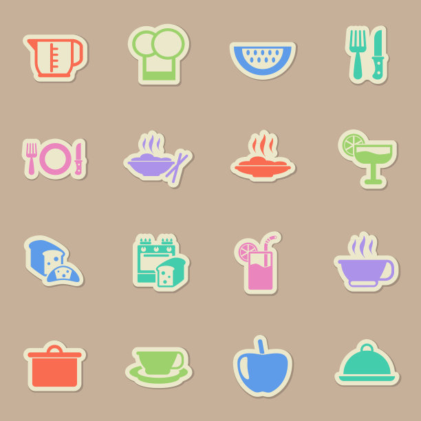 厨房图标设置图片下载