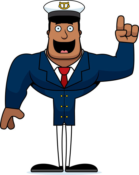 卡通船长创意图片下载