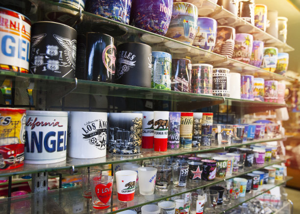 洛杉矶出售纪念品杯图片下载