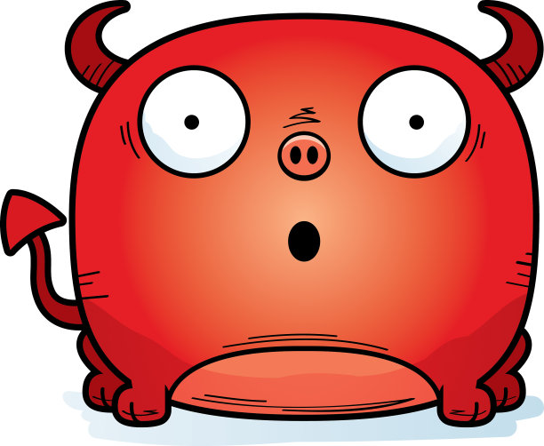 惊讶的小魔鬼图片下载