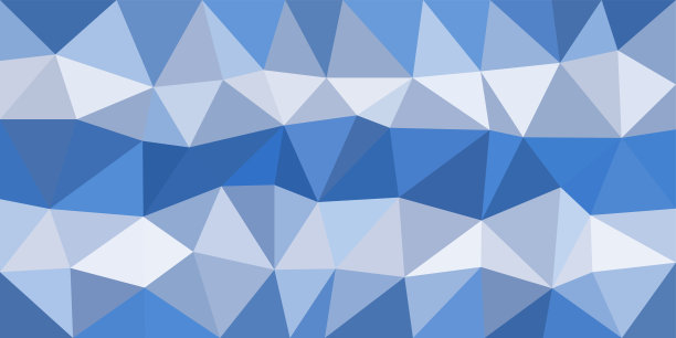 白色蓝色低多边形矢量背景图片下载