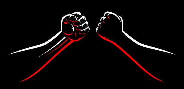 拳头矢量图素材ID：318694146