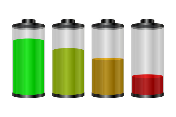 电池向量设计图片下载