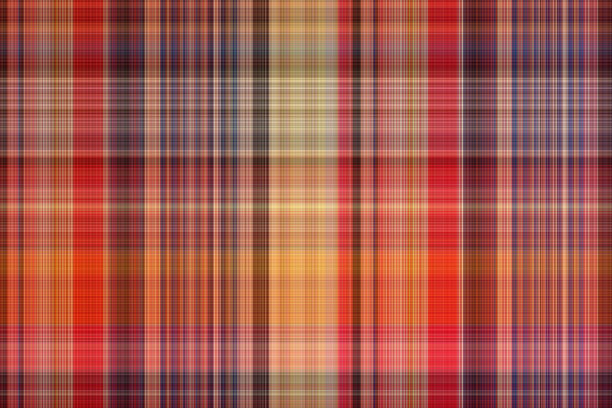 无缝格子织物腰布与条纹颜色抽象的背景图案纹理图片下载