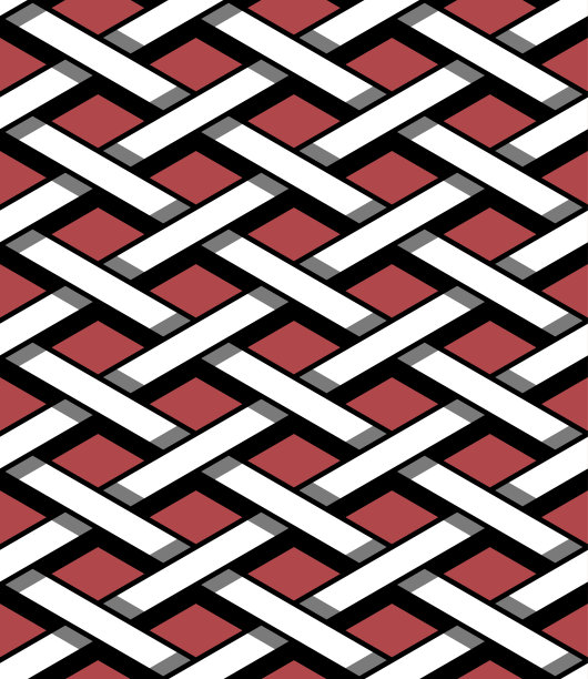 轮廓几何无缝图案图片下载