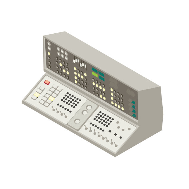 1950年代- 1960年代计算机演示图片下载