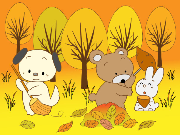 秋天的食物图片下载