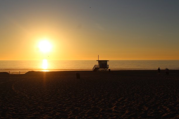 日落在加州图片下载