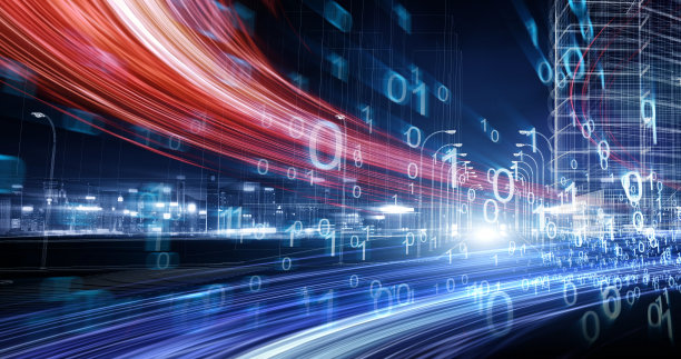 数字wifi信号遍布整个城市图片下载