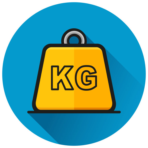 权重圈蓝色图标概念图片下载