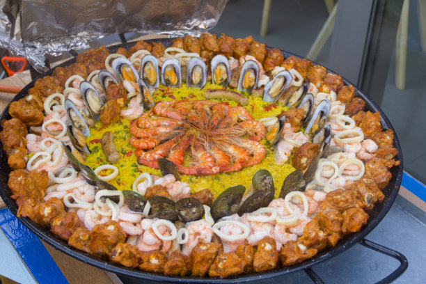 巨大的肉菜饭的菜图片下载