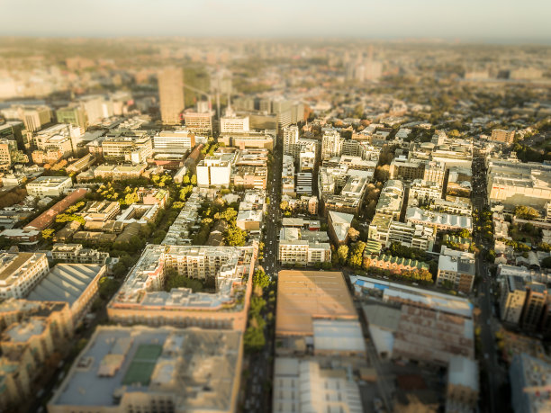 公寓大楼鸟瞰图图片下载