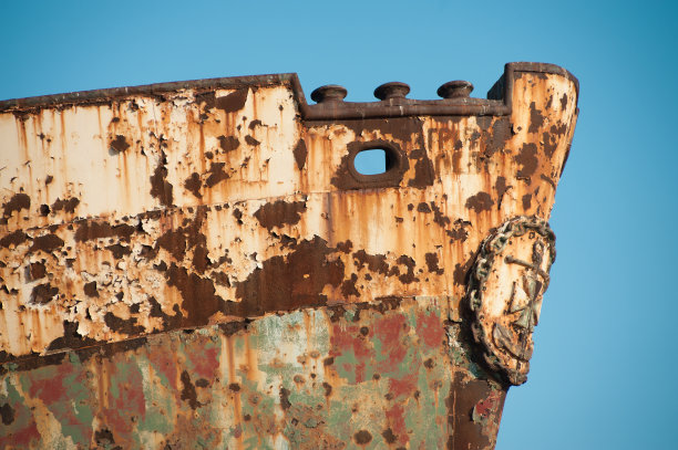 迪米特里奥斯在瓦尔塔基海滩失事，马尼，希腊图片下载