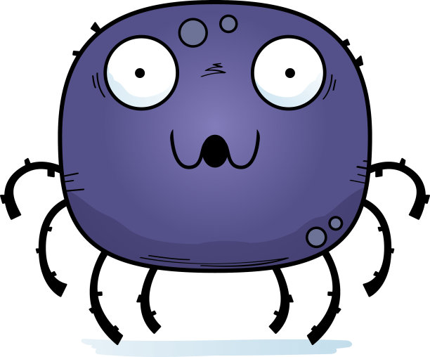 惊讶的小蜘蛛图片下载